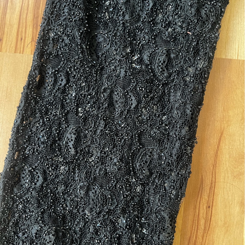 Vintage Tahari Lace Beaded and Sequin Pants - Picture 3 of 9